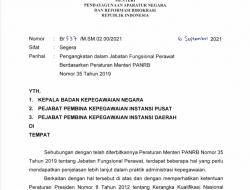 Pengangkatan Dalam Jabatan Fungtional Perawat (Profesi Ners) Berdasarkan Peraturan Menteri PANRB Nomor 35 Tahun 2019