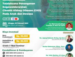 Zoominar Nasional Keperawatan “Tatalaksana Penanganan Kegawatdaruratan Chronic Kidney Disease (CKD) Pada Anak Dan Dewasa”