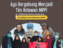 Ayo Bergabung Menjadi Tim Relawan MPP!