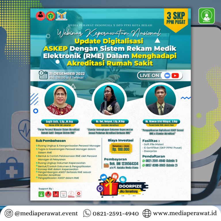 Webinar Keperawatan Nasional : “Update Digitalisasi ASKEP Dengan Sistem ...