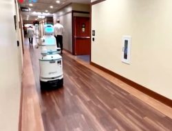 Moxi Jadi Perawat Robotik Yang Ringankan Tugas Nakes