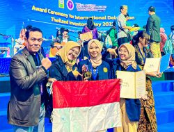 Mahasiswi Keperawatan Indonesia Raih Medali Emas Pada IPTEX Thailand Inventors Day 2023