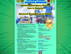 INTERNASIONAL NURSING SEMINAR : ADVANCED EMERGENCY NURSING CARE IN PEDIATRIC & ADVANCED NURSING CARE IN CARDIAC (10-11 Juni)