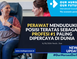 Perawat Menduduki Posisi Teratas sebagai Profesi #1 Paling Dipercaya Di Dunia