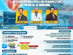 Webinar Kesehatan : “CARDIOVASCULAR MANAGEMENT: PRIMARY PERCUTANEUS CORONARY INTERVENTION (PPCI) IN PERSPECTIVE MEDICAL & NURSING”