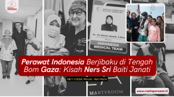 Perawat Indonesia Berjibaku di Tengah Bom Gaza: Kisah Ners Sri Baiti Janati