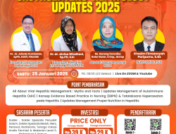 Webinar Nasional Kesehatan : Evidence-Based Practice In Nursing Gastroentero-Hepatology Updates 2025 – 3 SKP Kemenkes RI