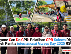 Everyone Can Do CPR: Pelatihan CPR Sukses Digelar oleh Panitia International Nurses Day (IND) 2025 RSUI