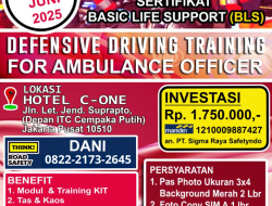Pelatihan Defensive Driving Training (DDT) Sertifikasi Driver Ambulance – (27-28 Juni 2025)