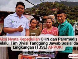 Aksi Nyata Kepedulian OHN dan Paramedis Melalui Tim Divisi Tanggung Jawab Sosial dan Lingkungan (TJSL) APPOKI 