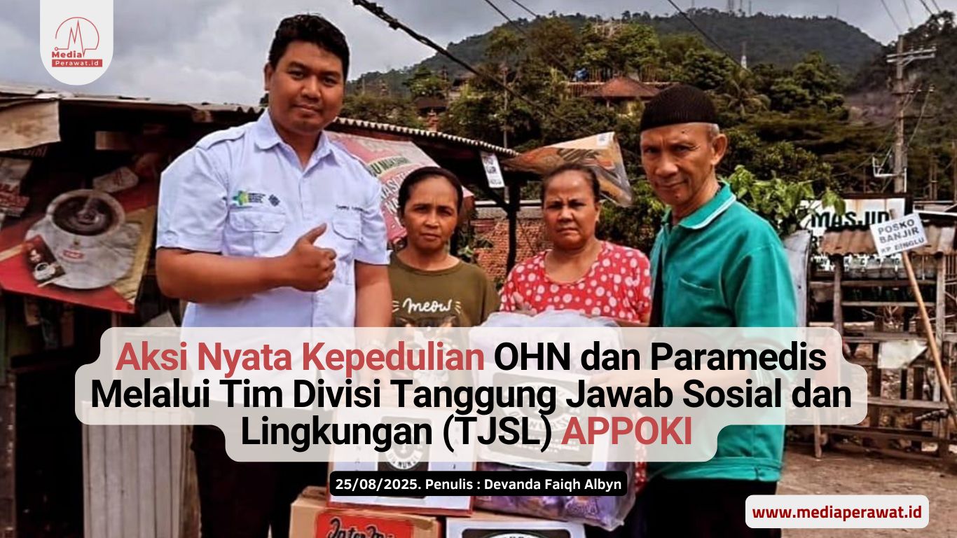 Aksi Nyata Kepedulian OHN dan Paramedis Melalui Tim Divisi Tanggung Jawab Sosial dan Lingkungan (TJSL) APPOKI