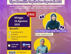 Nersharing #11 – Bedah Judul Skripsi: Tips Memilih Topik & Cepat di ACC