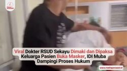 Viral Dokter RSUD Sekayu Dimaki dan Dipaksa Keluarga Pasien Buka Masker, IDI Muba Dampingi Proses Hukum