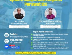 Webinar Nasional Keperawatan Critical Care : “UPDATE KOMPETENSI LANJUTAN PERAWAT ICU”