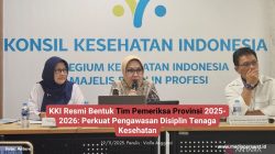 Konsil Kesehatan Indonesia - KKI Resmikan Tim Pemeriksa Provinsi 2025-2026