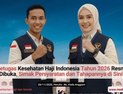 Segera Daftar! Petugas Kesehatan Haji Indonesia Tahun 2026 Resmi Dibuka, Simak Persyaratan dan Tahapannya di Sini!