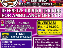 Ikuti Pelatihan Defensive Driving Training (DDT) for Ambulance Officer – (26-27 Desember 2025) di Jakarta