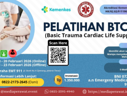 Pelatihan BTCLS (Basic Trauma Cardio Life Support) (18-23 Februari 2026) Jakarta Timur