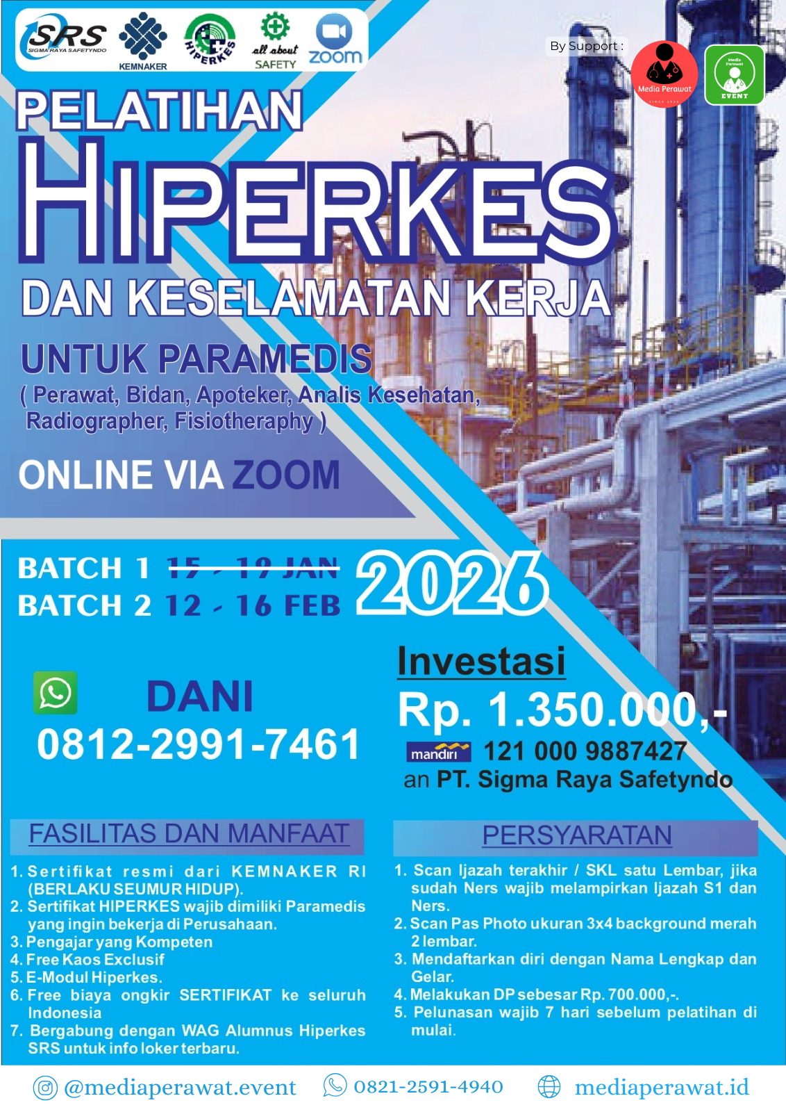 Pelatihan Hiperkes Jakarta