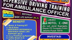 Pelatihan Defensive Driving Training (DDT) for Ambulance Officer (Pelatihan driver ambulance) di Jakarta