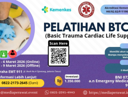 Pelatihan BTCLS (Basic Trauma Cardio Life Support) (04-09 Maret 2026) Jakarta Timur