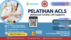 Pelatihan ACLS for Nurse (Advance Cardiac Life Support) (08-13 April 2026) Jakarta Timur