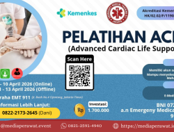 Pelatihan ACLS for Nurse (Advance Cardiac Life Support) (08-13 April 2026) Jakarta Timur