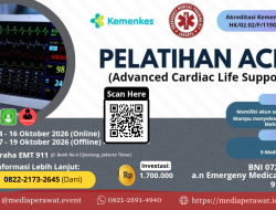 Pelatihan ACLS for Nurse (Advance Cardiac Life Support) (14-19 Oktober 2026) Jakarta Timur