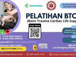 Pelatihan BTCLS (Basic Trauma Cardiac Life Support) (15-20 Juli 2026) Jakarta Timur