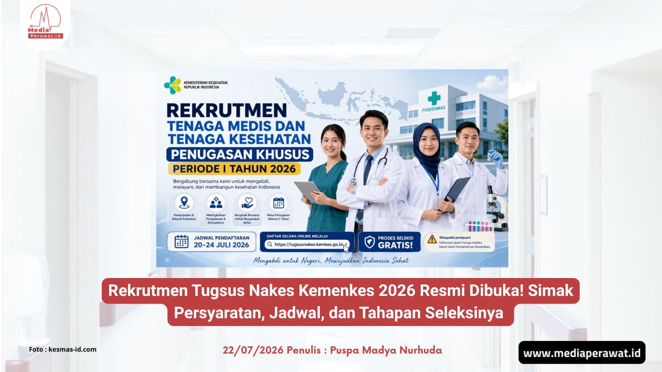 Rekrutmen Tugsus Nakes Kemenkes 2026