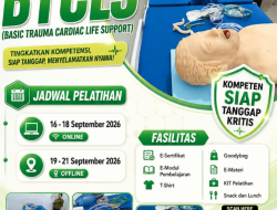 Pelatihan BTCLS (Basic Trauma Cardiac Life Support) (16-21 September 2026) Jakarta Timur