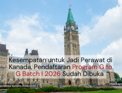 Kesempatan untuk Jadi Perawat di Kanada, Pendaftaran G to G Kanada Telah Dibuka