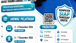 Pelatihan BTCLS (Basic Trauma Cardiac Life Support) Desember Batch I 2026