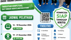 Pelatihan BTCLS (Basic Trauma Cardiac Life Support) Desember Batch II 2026