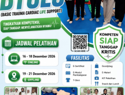 Pelatihan BTCLS (Basic Trauma Cardiac Life Support) Desember Batch II 2026